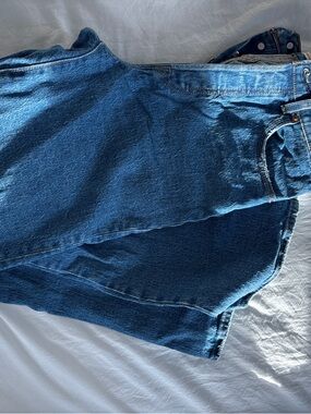 Levi's Women's Ribcage Straight Ankle Blue Jeans